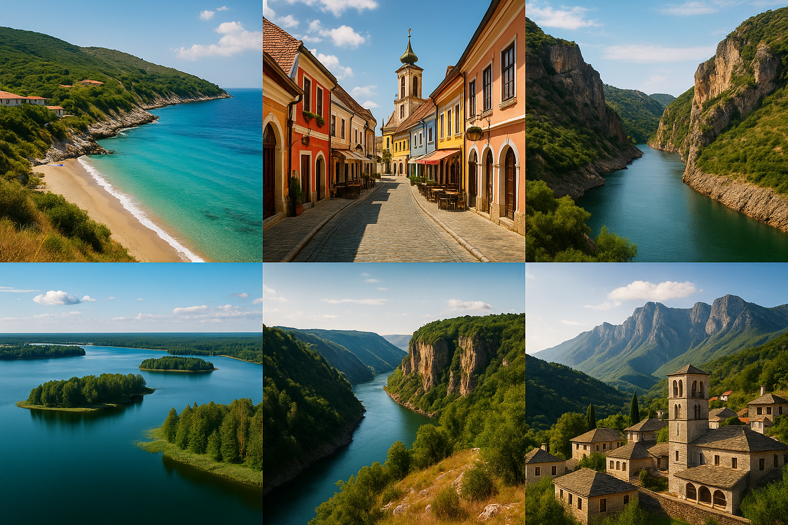 Destinacije u Srbiji i regionu - plaže, planine i kanjoni za putovanja uz krovni kofer
